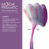 MODA Prismatic 4pc Face Makeup Brush Kit, Oval Brushes for Foundation, Contouring & Highlighting