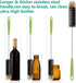 ORIA Bottle Cleaning Brush Set, Long Handle Water Bottle Brush, Straw Cleaning Brush, 4 Pack for Washing