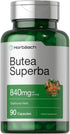 Horbaach Butea Superba Root 840mg | 90 Capsules | Male Performance | Non-GMO, Gluten Free