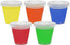Party Essentials N201312 Squeezable Plastic Gelatin/Jello Shot Glasses, 25 Sets, 2 oz. Clear