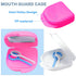 Aligner Remover Tool with Retainer Case, 2 Pack Pink Accessories for Oral Care Disassembly