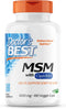 Doctor's Best MSM with OptiMSM, Joint Support, 1000 mg, 180 Veggie Caps, Non-GMO, Gluten Free