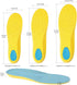 Memory Foam Shoe Inserts Insoles for Men, Women, and Kids | Shock Absorption Pain Relief for Plantar Fasciitis (1 Pair,