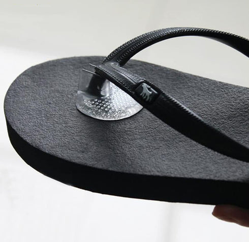 3Pairs Soft Silicone Flip Gel Cushions Pad Toe Protectors for Thong Sandal Flip Flop Gel Inserts Guards Insoles