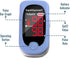 HealthSmart Pulse Oximeter for Fingertip, Displays Blood Oxygen Saturation, Pulse Rate with LED Display, Batteries