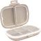 Holii Portable Travel Pill Organizer, 8 Compartments Daily Pill Box for Vitamins, Small Pill Container for Pocket Purse