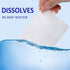 Eco-friendly Laundry Detergent Sheets, Travel Size Liquidless Soap Sheets, Fresh Linen Scent, 32 Laundry Strips