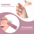 Pumice Stone Nail File - Double-Headed Nail Polishing Pen Stick, Cuticle Remover for Beauty Care