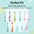 Papablic Replacement Toothbrush Heads, 2 Count, Compatible with Papablic BabyHandy & Toddler Sonic