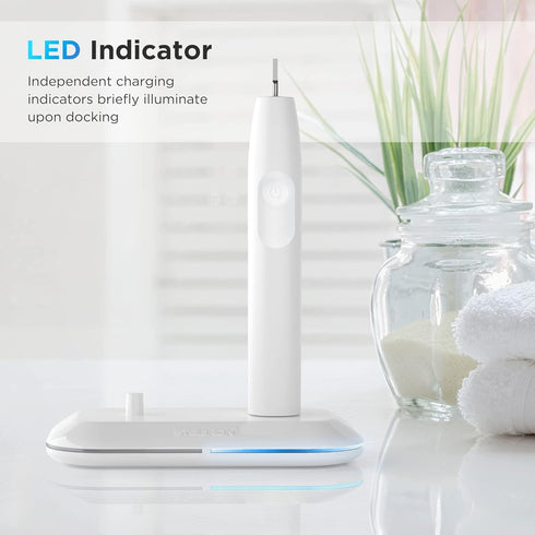 Galvanox Dual Toothbrush Charger for Philips Sonicare Electric Toothbrushes, Replacement for HX6100, Waterproof