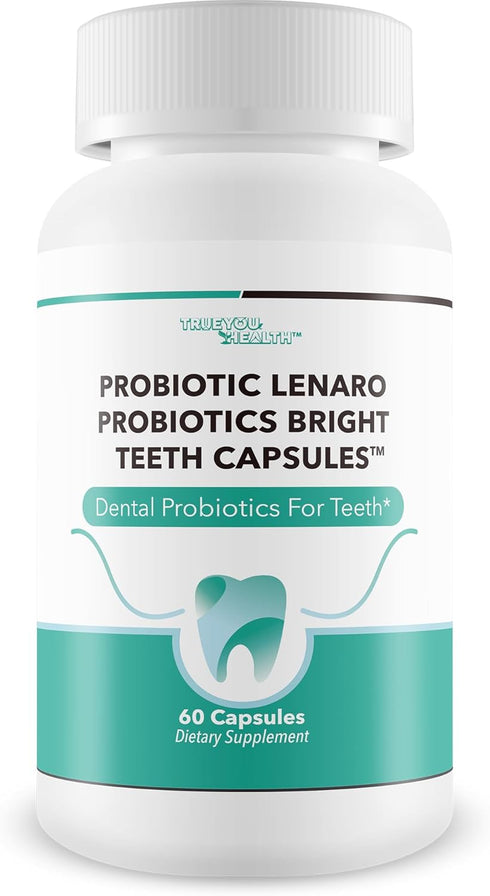 Probiotics Bright Teeth Capsules, Best Dental Probiotics for Whitening Teeth Support, Mousse Alternative