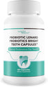 Probiotics Bright Teeth Capsules, Best Dental Probiotics for Whitening Teeth Support, Mousse Alternative