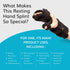 Immobilizer BraceAbility Soft Resting Hand Splint - Stroke Brace Right or Left Hand for Finger Contractures