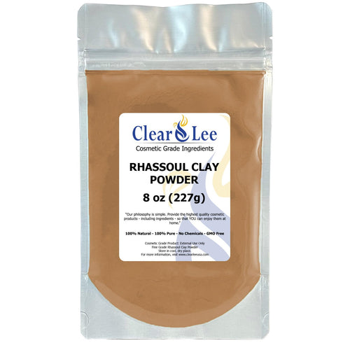 Rhassoul Ghassoul Clay Cosmetic Grade Powder, 100% Pure Natural Powder for Skin Detox, Rejuvenation, DIY Clay Face Mask