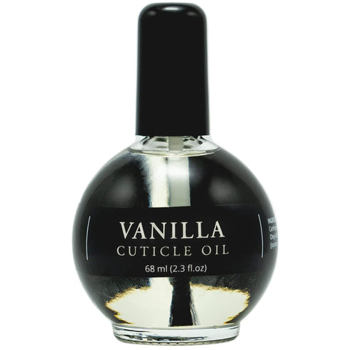 Moisturizing Cuticle & Nail Care Oil 2.3 Fl Oz - Vanilla Scented with Jojoba Oil, Aloe, Vitamin E for Hydration, Repair
