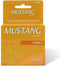 Mustang Condoms Mustang Ribbed Latex Condoms, 3 Count Pack Premium Natural Latex, Textured for