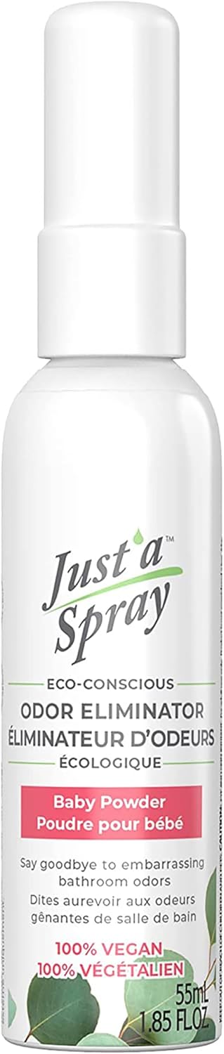 JUST'A SPRAY Prelam Just a Spray Odor Eliminator - Baby Powder for Kids -