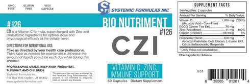 Systemic Formulas CTV Vitamin C #126