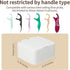 Dental Floss Picks Dispenser with Press Flip Top Cover, Compact Storage Case