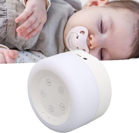 Srliya 10 2 2000mAh White Noise Machine Nature Sounds Lullabies, Music Aid Machine with Battery for Home, Office