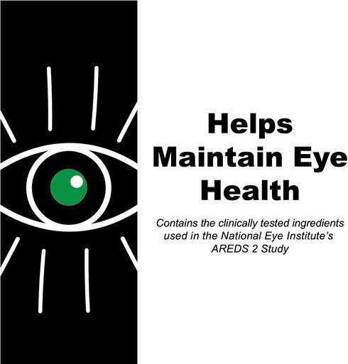 AREDS 2 SoftGels, 500 mg Vitamin C, 400 IU Vitamin E, 10 mg Lutein - Supports Eye Health, 120 Mini SoftGels