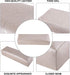 Nail Arm Rest for Acrylic Nail Art, Stripe Leather Soft Sponge Hand Rests Cushion for Manicure Care