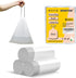 Inwaysin Small Trash Bags, 4 Gallon Drawstring, Extra Strong Unscented Garbage Bags for Bathroom, Bedroom, Office, 54