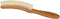 Redecker Natural Pig Bristle Hat Brush with Oiled Pearwood Handle, 9-1/4-Inches