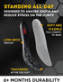 2 Packs Work Comfort Orthotic Insoles - Cushioned Shoe Inserts for Men and Women, Anti-Fatigue, Foot Pain Relief (XXL-2