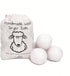 Wool Dryer Balls XL 4-Pack, 100% Pure New Zealand Wool, Reduces Wrinkles & Drying Time, Ideal for Essential Oils