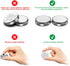 GutAlkaLi CR2450 3V (20 Lithium Battery, Electronic Coin Cell Button for Toys Calculators Watches Pcs)