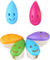 VADOO 6Pcs Toothbrush Head Cover Cap, Suction Cup Toothbrush Case, Portable Toothbrush Protector Holder