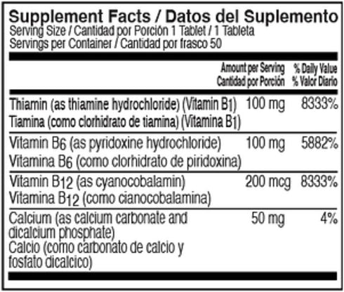 Neurobion Classico 50 Tablets Vitamin B