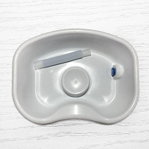 pistro 70cm Neck Rest Bed Shampoo Basin Hair Washing Tray for Sink Salon Equipment Portable Shampoo Bowl Wash Basin