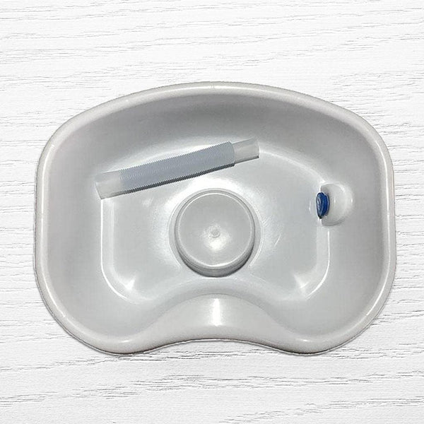 pistro 70cm Neck Rest Bed Shampoo Basin Hair Washing Tray for Sink Salon Equipment Portable Shampoo Bowl Wash Basin