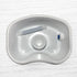 pistro 70cm Neck Rest Bed Shampoo Basin Hair Washing Tray for Sink Salon Equipment Portable Shampoo Bowl Wash Basin