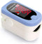 HealthSmart Pulse Oximeter for Fingertip, Displays Blood Oxygen Saturation, Pulse Rate with LED Display, Batteries