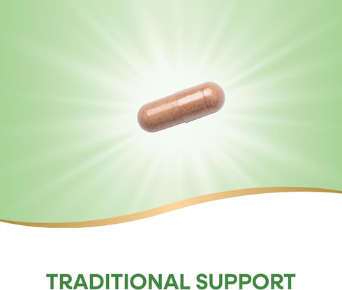 Nature's Way 600 120 (Packaging Red Yeast Rice, Traditional Support, mg per Serving, Vegan, Capsules May Vary)