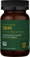 Global Healing Center Iron Supplement for Women and Men, Blood Builder Vitamin Capsules with Curry Plant Extract, 60