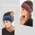 Yeshan Wide Bandana Headbands for Women - Boho Bandeau Knot Hair Scarf Bands, Stretch Floral Printed Non-Slip Head Wraps