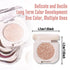 Monochrome Glittle Eyeshadow, Vegan Neutral Glittle Pressed Powder Single, Talc & Paraben Free, Moonstone (09)