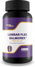 Lumbar Flex Balmorex Pro Plus Back Supplement - Natural Support for Lower Back Stiffness and Aches