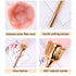 JERCLITY 2 Pieces Rose Makeup Brushes, Super Large Face Powder Makeup Brushes for Loose Powder and Nail Dust