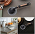 MAGICLULU Long Handle Kitchen Cleaning Brush Multifunctional Dish Scrubber for Pots Pans and Cookware Black Handy Pot