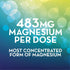 Mag-Ox 400 Magnesium Mineral Dietary Supplement Tablets, 483 mg Magnesium Oxide, 120 Count, Pharmaceutical Grade (Pack