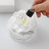 Z Zenstone Zenstone White Ceramic Peony Aroma Diffuser Elegant Home Dcor Flower Design, Add Essential Oils for Natural