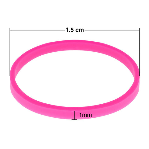 Hicarer Mini Rubber Bands Pack of 1000, Soft Elastic Bands for Kids Hair, Braids, Wedding Hairstyles, Multicolor