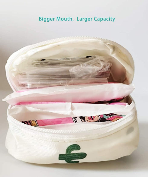 Orga'Neat Period Pouch, Period Bags For Teen Girls School, Sanitary Napkin Storage Bag For Feminine Products Panty