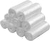 4 Gallon Clear Drawstring Garbage Bags, Small Trash Bags