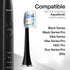 AquaSonic Proflex Replacement Brush Heads, ADA Accepted, for Whiter Teeth & Gum Care, Compatible with AquaSonic (3 Pack